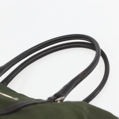 Prada Vintage Tote Tessuto, KHAKI, NYLON, Tote bag