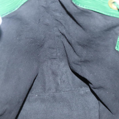 Louis Vuitton Petit Noe Handbag Epi Leather, GREEN, LEATHER, Handbag