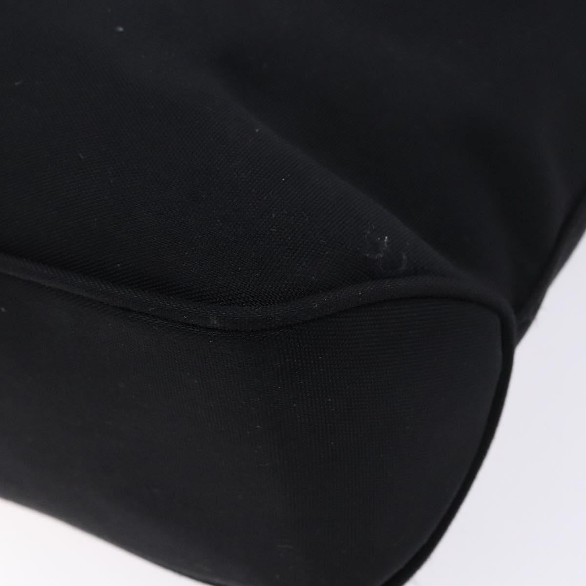 Salvatore Ferragamo Vala Shoulder Bag Canvas, BLACK, CANVAS, Shoulder bag