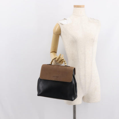 Loewe Vintage Velazquez Top Handle Bag Leather, BROWN, LEATHER, Handbag