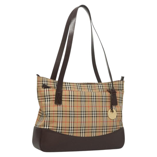 Burberry Nova Check Tote canvas check pattern, BEIGE, CANVAS, Tote bag