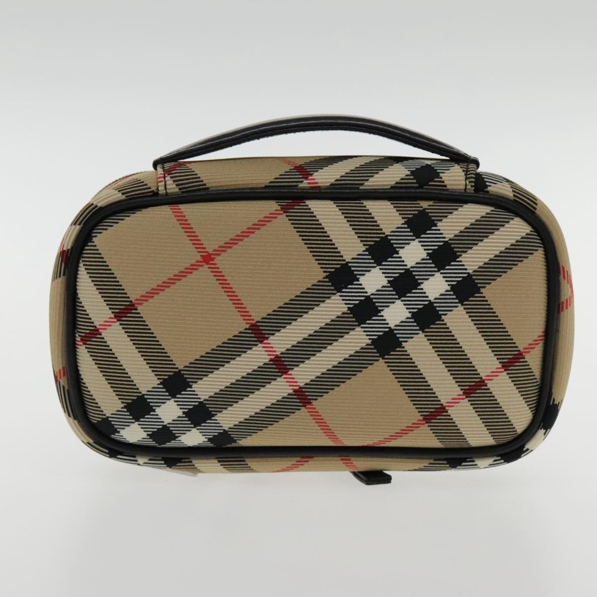 Burberry Nova check Pochette Nylon, BEIGE, NYLON, Clutche & pouche