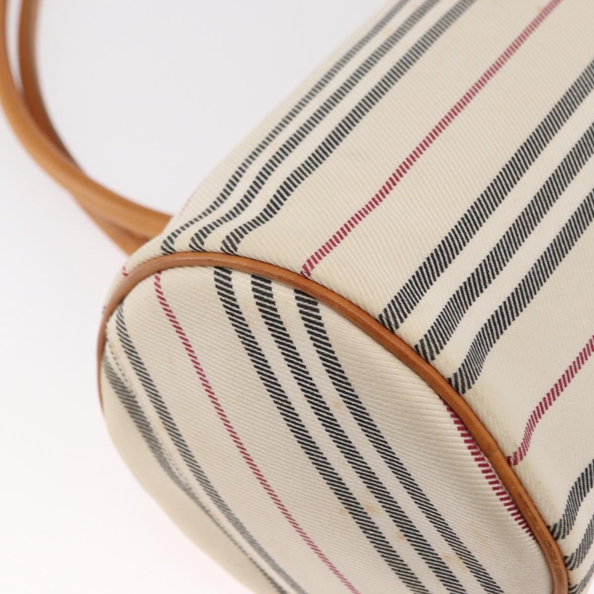 Burberry Vintage Handbag Canvas, BEIGE, CANVAS, Handbag