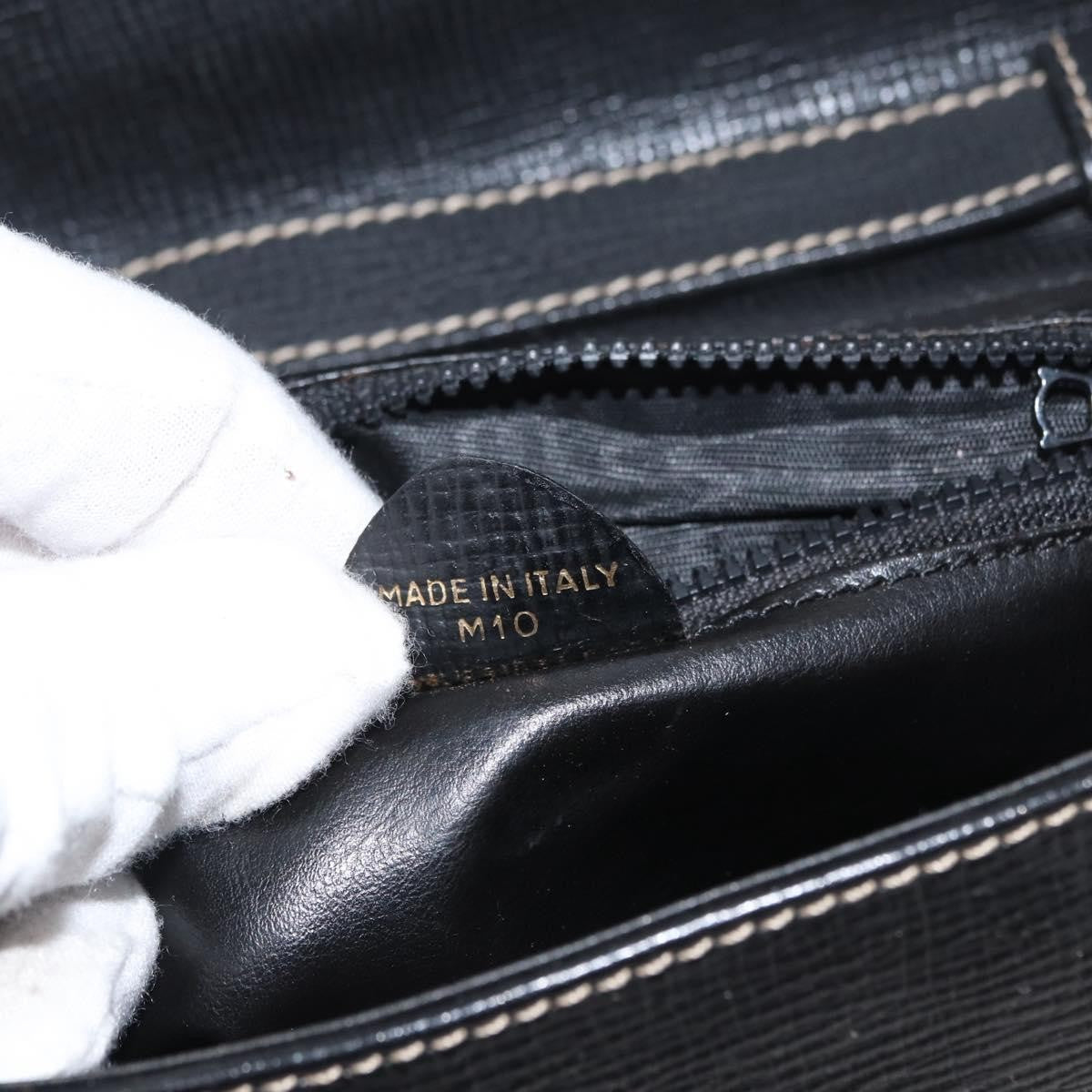 Celine Circle Logo Shoulder Bag Leather, BLACK, LEATHER, Shoulder bag
