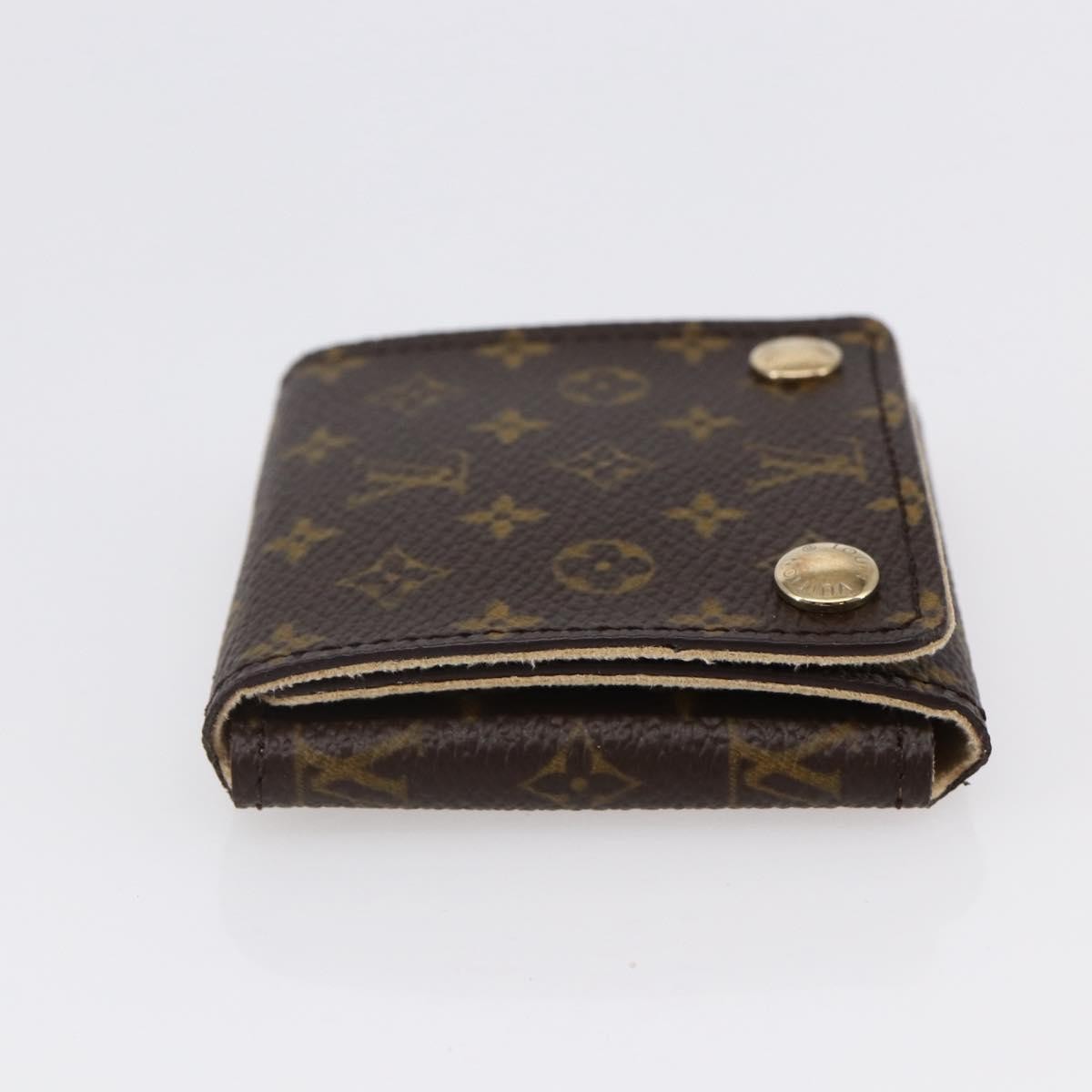 Louis Vuitton CASE JEWELRY BOX Canvas, BROWN, CANVAS, Wallets