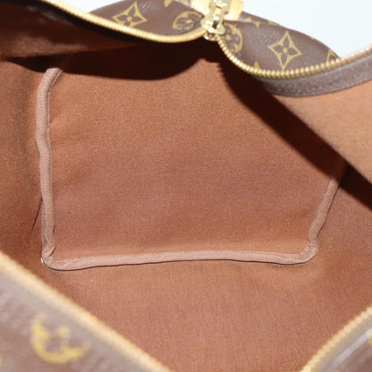 Louis Vuitton Keepall Bag Monogram Canvas, BROWN, CANVAS, Travel bag