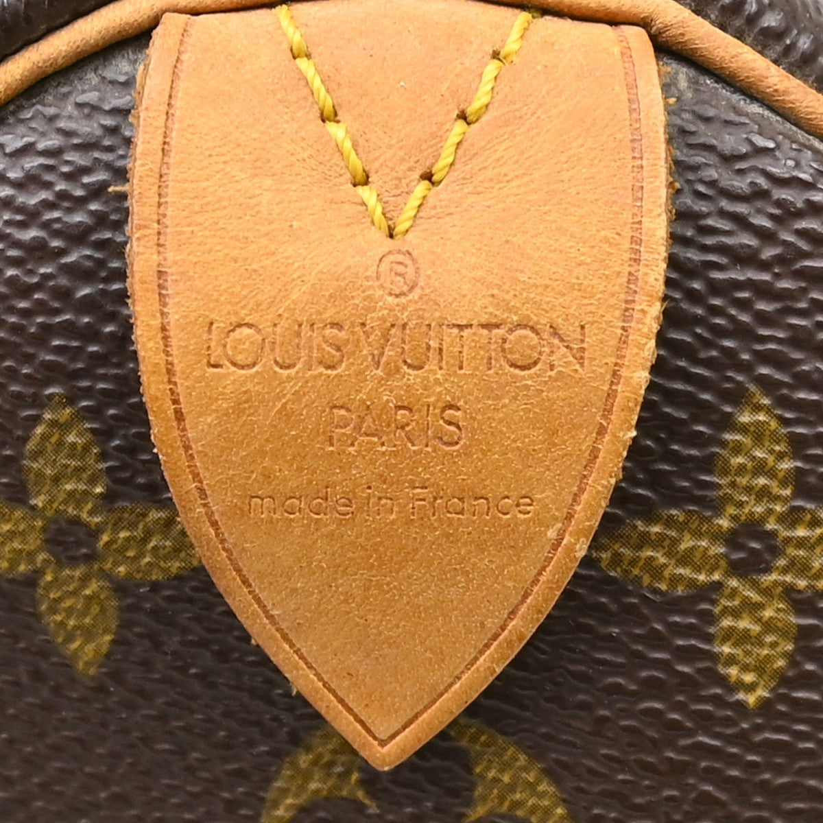 Louis Vuitton Speedy Handbag Monogram Canvas, Brown, Canvas, Handbag