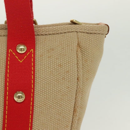 Louis Vuitton Antigua Tote Canvas, BEIGE, CANVAS, Tote bag