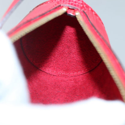 Louis Vuitton Soufflot Pochette Epi Leather, RED, LEATHER, Clutche & pouche
