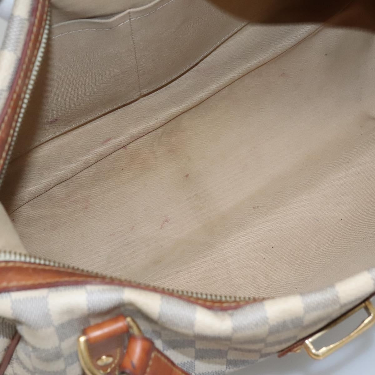 Louis Vuitton Stresa Handbag Damier, WHITE, CANVAS, Tote bag