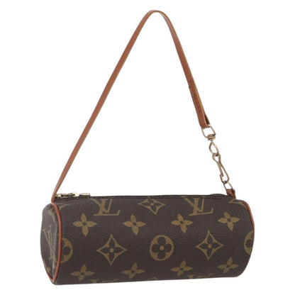 Louis Vuitton Papillon Pochette Monogram Canvas, BROWN, CANVAS, Clutche & pouche