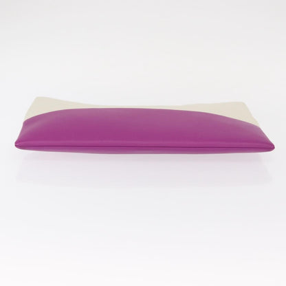 Celine Bicolor Solo Clutch Leather, MULTICOLOUR, LEATHER, Clutche & pouche