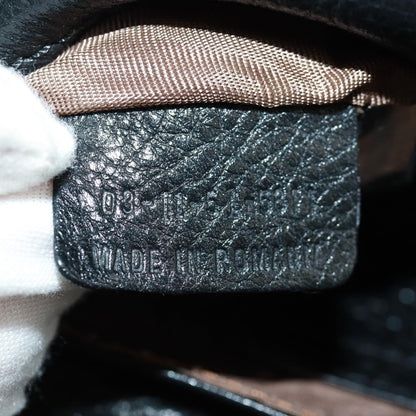 Chloe Lily Shoulder bag Leather, BLACK, LEATHER, Shoulder bag