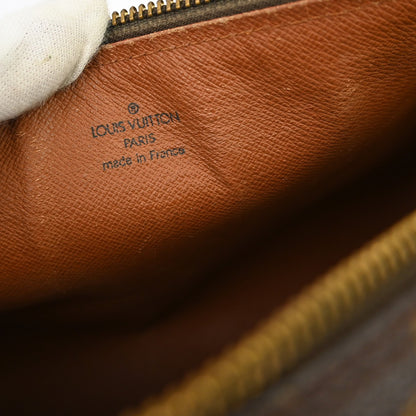 Louis Vuitton Papillon Handbag Monogram Canvas, Brown, Canvas, Handbag