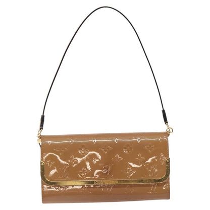 Louis Vuitton Rossmore Handbag Monogram Vernis, BROWN, PATENT_LEATHER, Shoulder bag