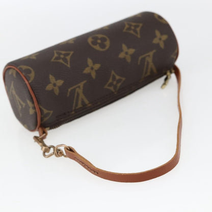 Louis Vuitton Papillon Pochette Monogram Canvas, BROWN, CANVAS, Clutche & pouche