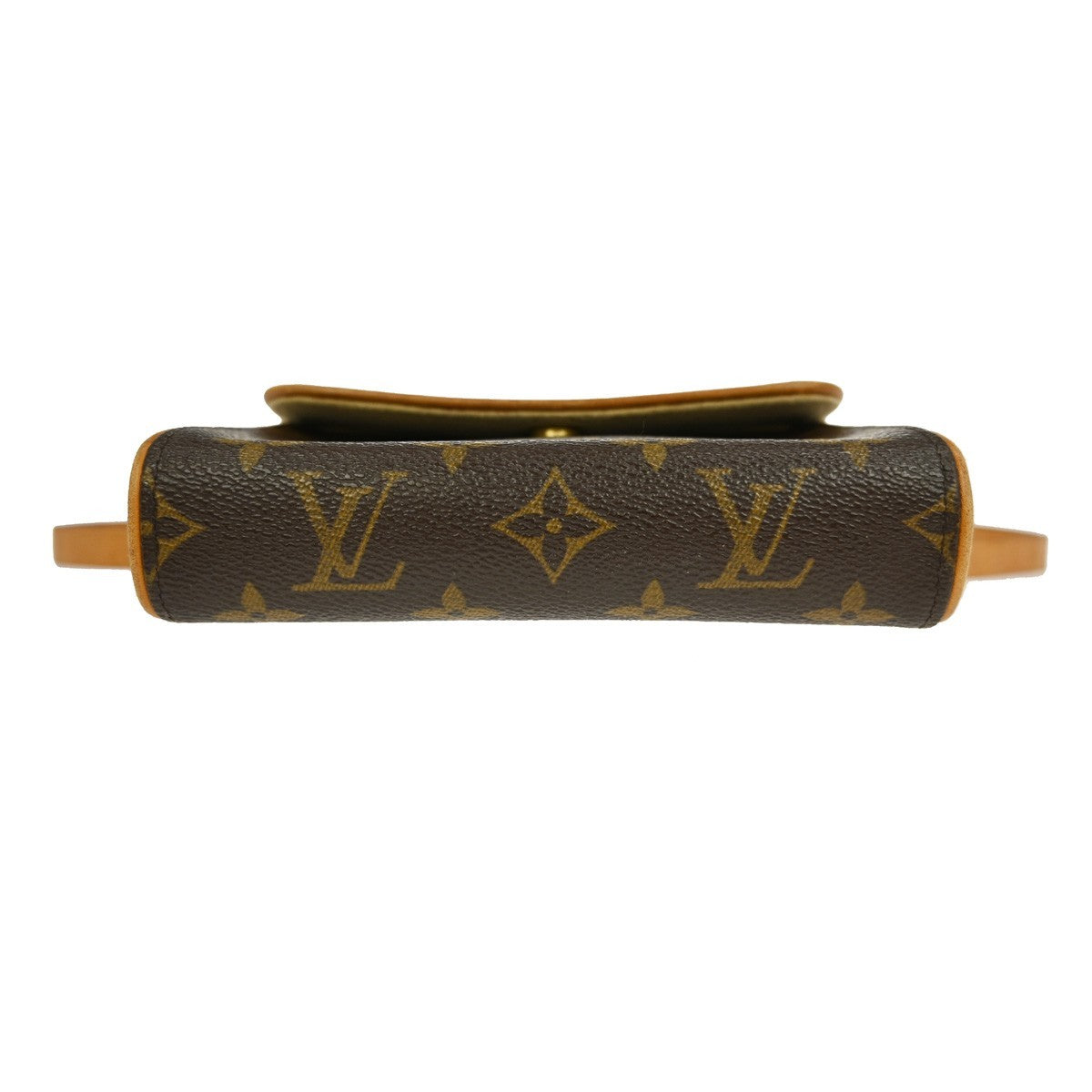 Louis Vuitton Florentine Waist Bag Monogram Canvas, BROWN, CANVAS, Clutche & pouche