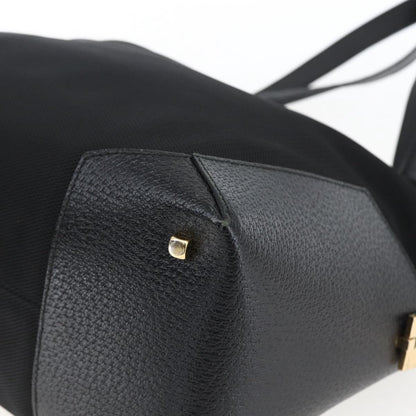 Salvatore Ferragamo Tote Bag Canvas, Black, Canvas, Tote Bag