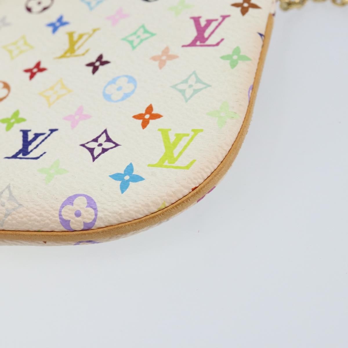 Louis Vuitton Pochette clés NM Monogram Multicolor Canvas, MULTICOLOUR, CANVAS, Wallets