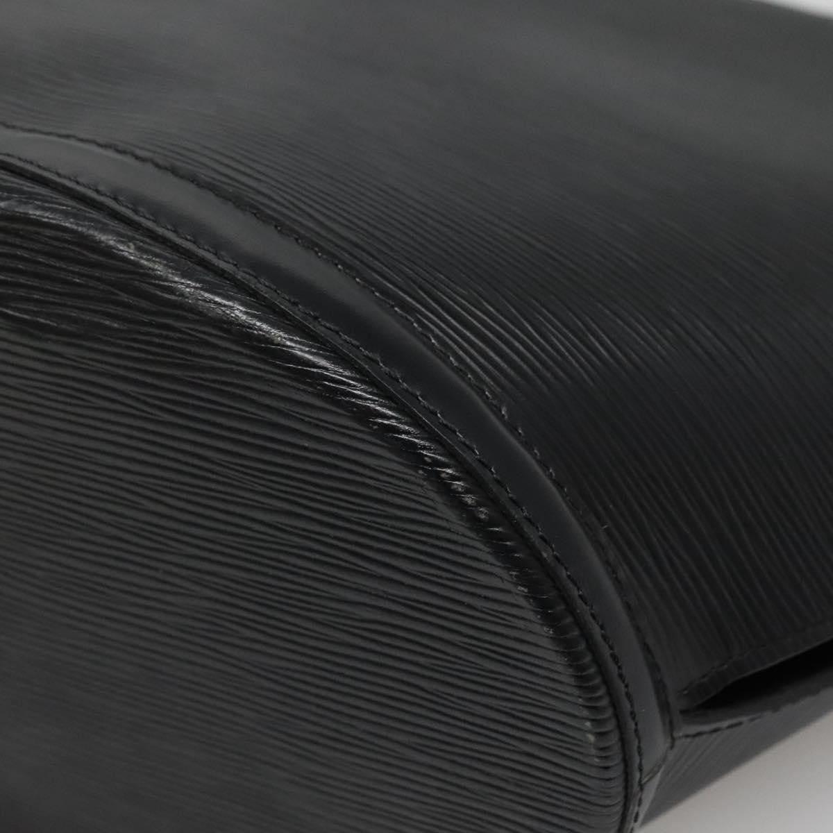 Louis Vuitton Saint Jacques Handbag Epi Leather, BLACK, LEATHER, Shoulder bag