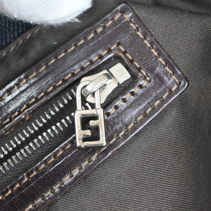 Fendi Vintage Open Tote Denim, BLUE, DENIM_JEANS, Tote bag