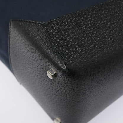 Salvatore Ferragamo Gancini Tote Gancini Canvas, NAVY, CANVAS, Tote bag