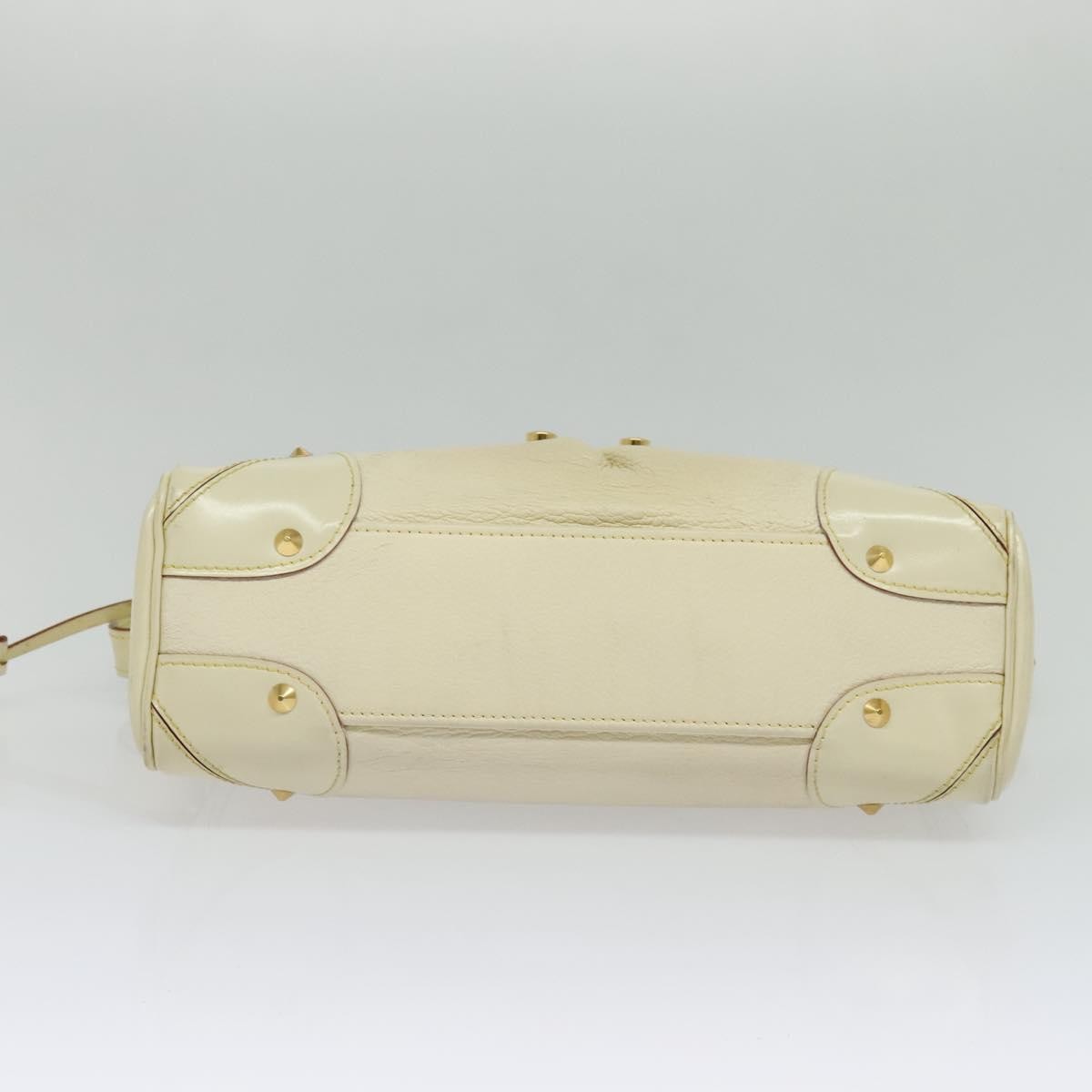 Louis Vuitton Suhali L'Essentiel Handbag Leather, WHITE, LEATHER, Shoulder bag