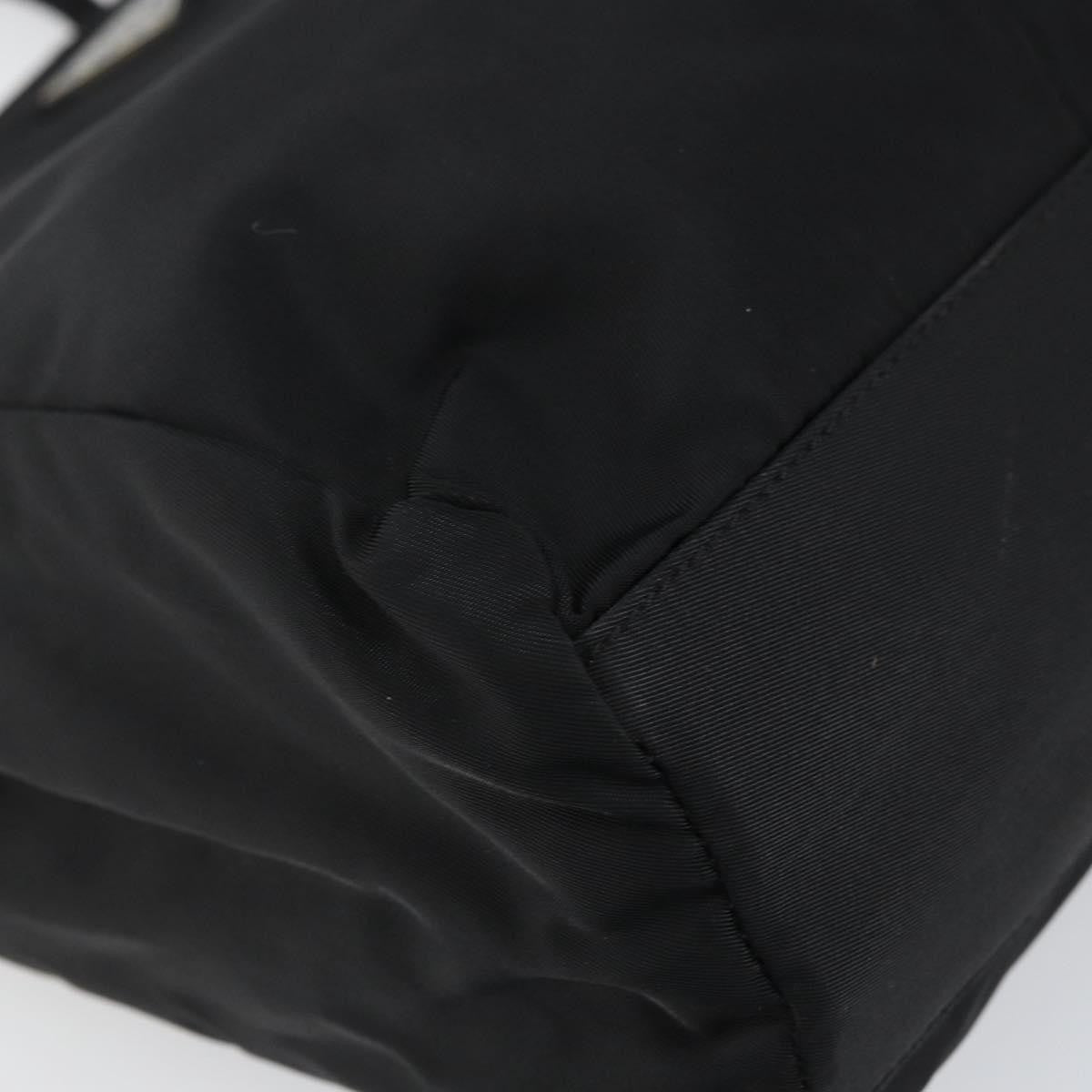 Prada Vintage Tote Nylon, BLACK, NYLON, Tote bag