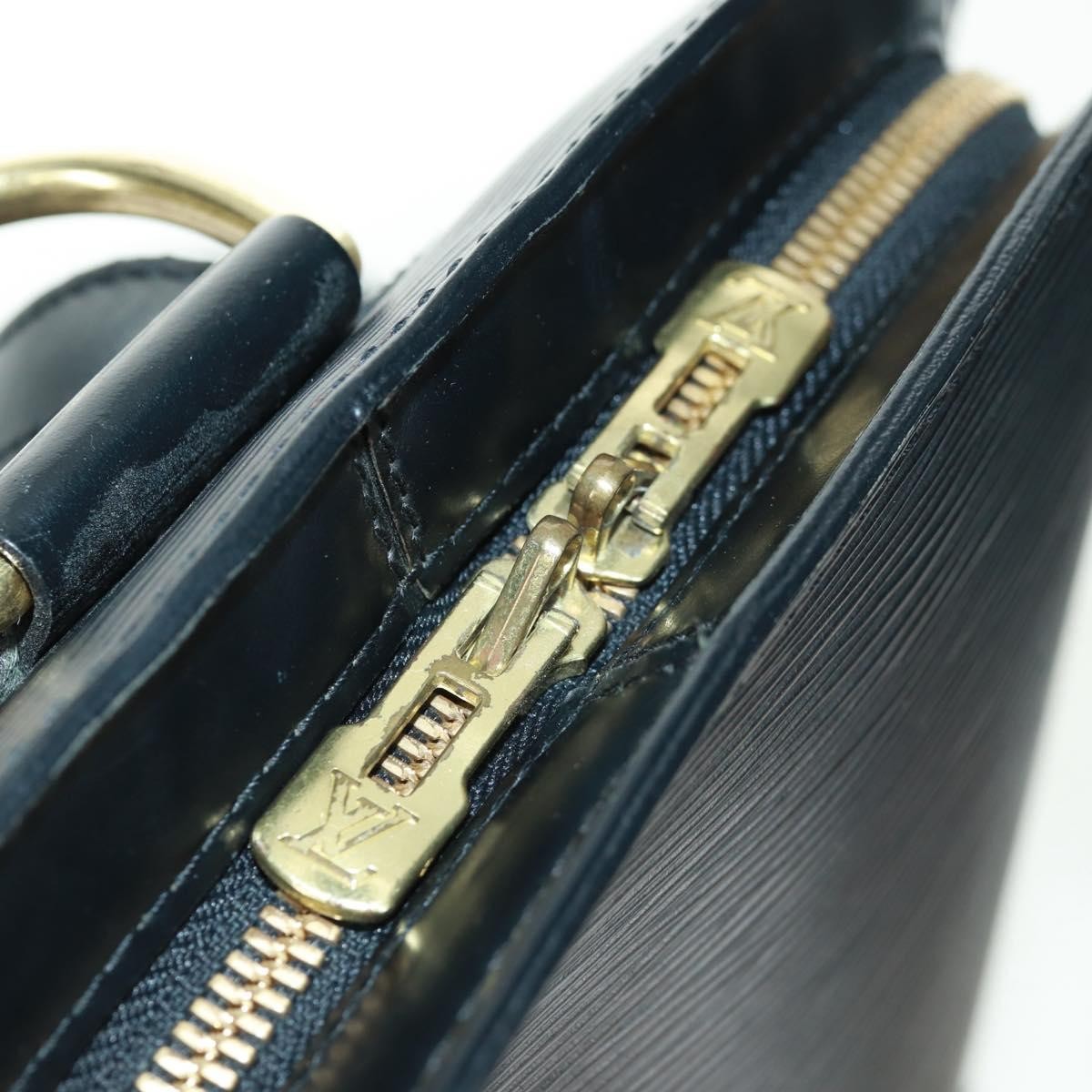 Louis Vuitton Gobelins Backpack Epi Leather, BLACK, LEATHER, Backpack