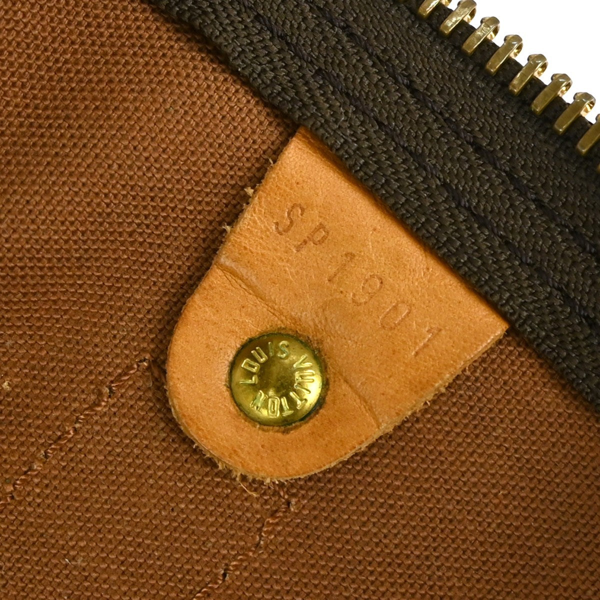 Louis Vuitton Keepall Bag Monogram Canvas, BROWN, CANVAS, Travel bag