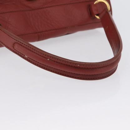 Saint Laurent Muse Two Bag Leather, Red, Leather, Handbag