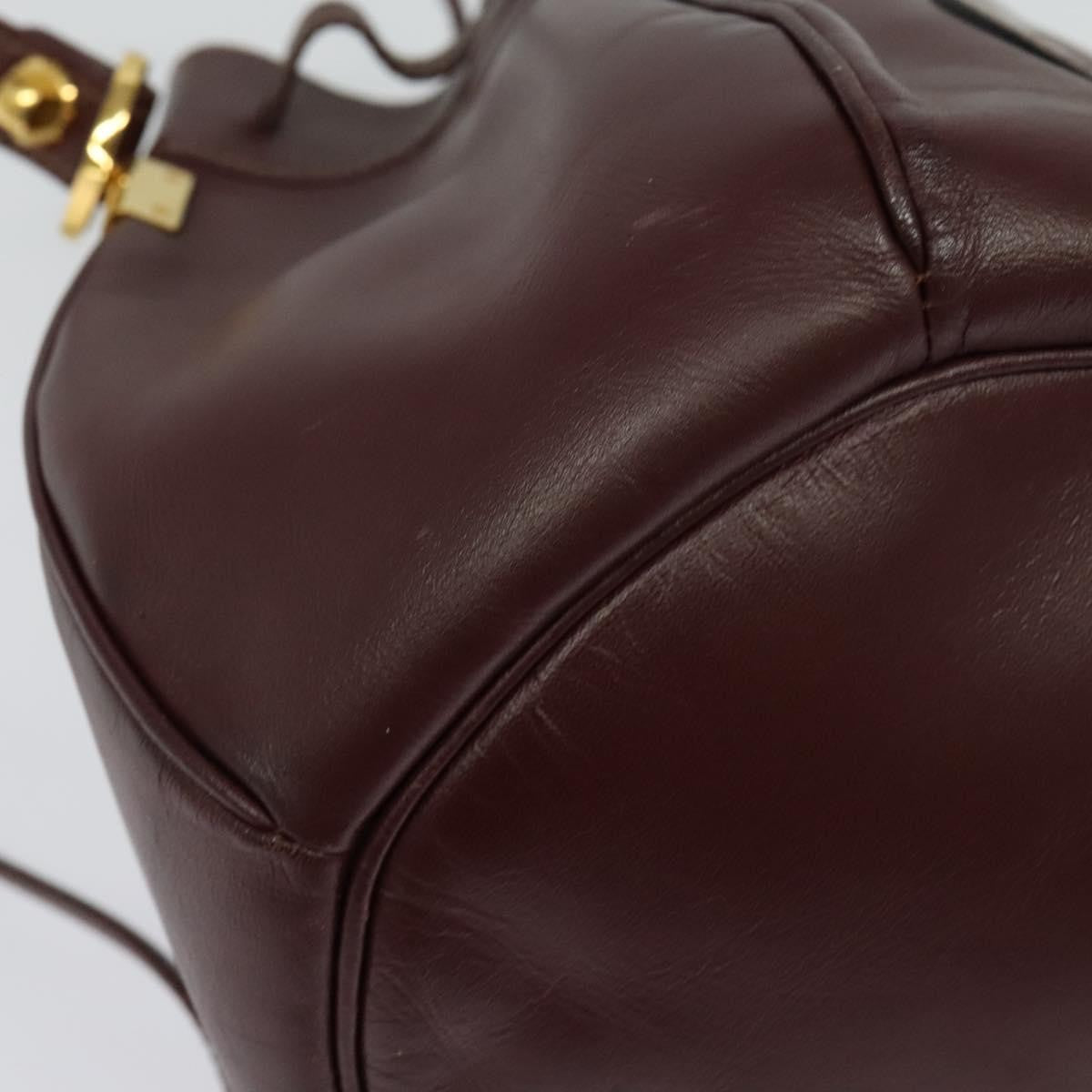 cartier Must de cartier bag Leather, BURGUNDY, LEATHER, Shoulder bag