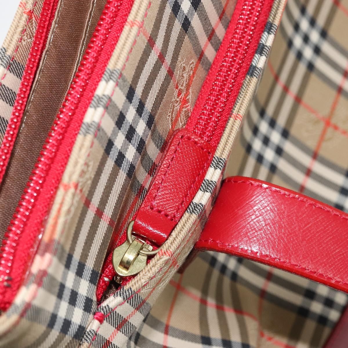 Burberry Nova Check Handbag Nova Check Canvas, BEIGE, CANVAS, Tote bag