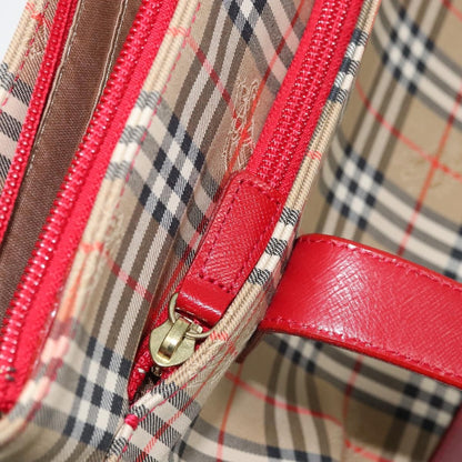Burberry Nova Check Handbag Nova Check Canvas, BEIGE, CANVAS, Tote bag
