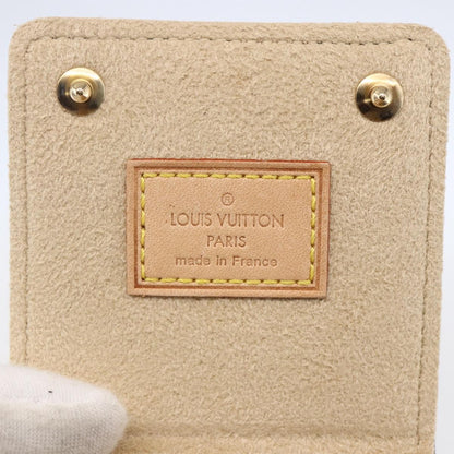 Louis Vuitton CASE JEWELRY BOX Canvas, BROWN, CANVAS, Wallets