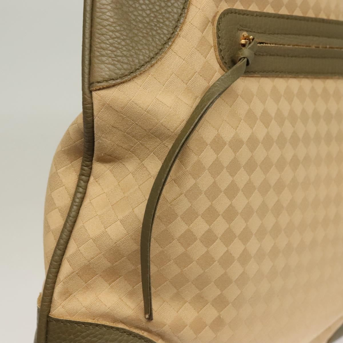 Bottega Veneta Vintage Shoulder Bag Canvas, BEIGE, CANVAS, Shoulder bag