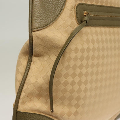 Bottega Veneta Vintage Shoulder Bag Canvas, BEIGE, CANVAS, Shoulder bag