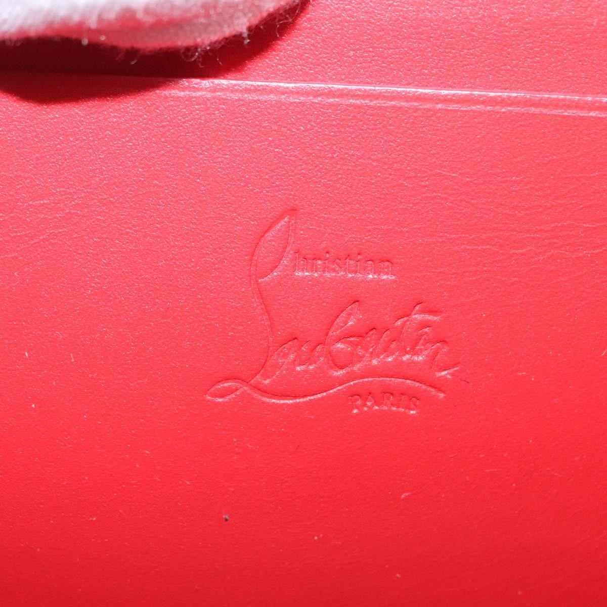 Christian Louboutin Panettone Coin Purse Embellished Leather, Black, Leather, Wallet