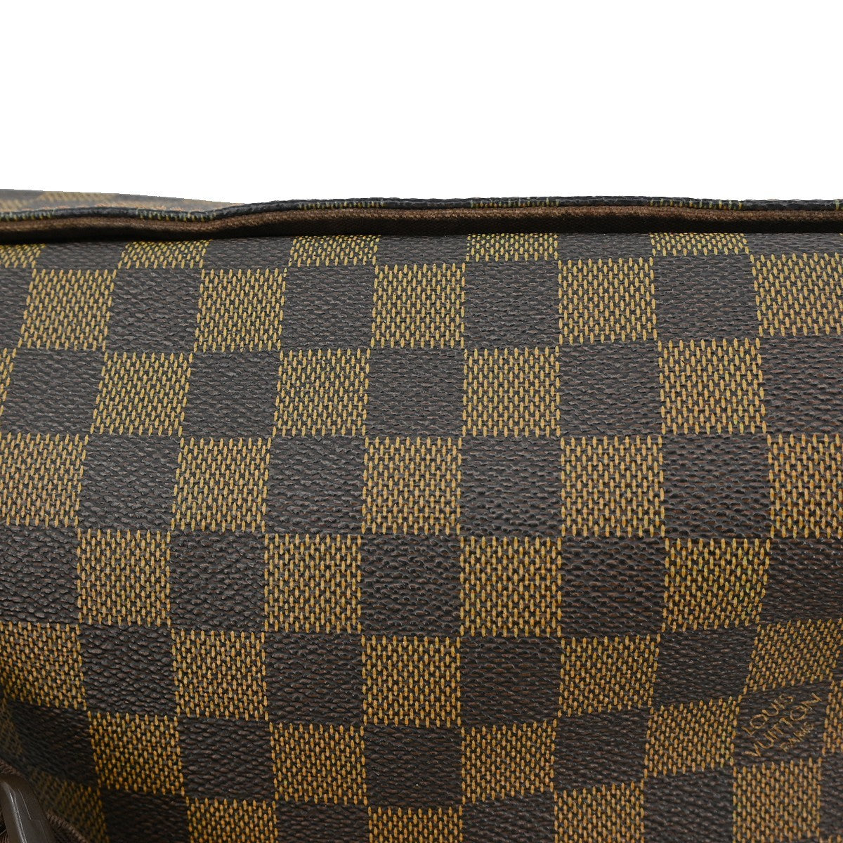 Louis Vuitton Naviglio Handbag Damier, BROWN, CANVAS, Shoulder bag