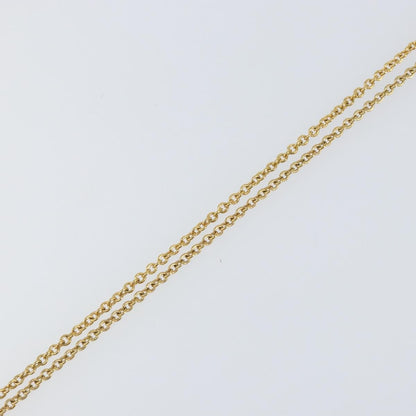 Christian Dior D logo Pendant Necklace Metal, GOLD, METAL, Necklace