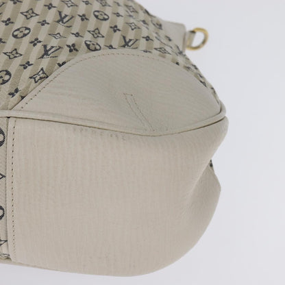 Louis Vuitton Marina Handbag Mini Lin Croisette, BEIGE, CANVAS, Handbag
