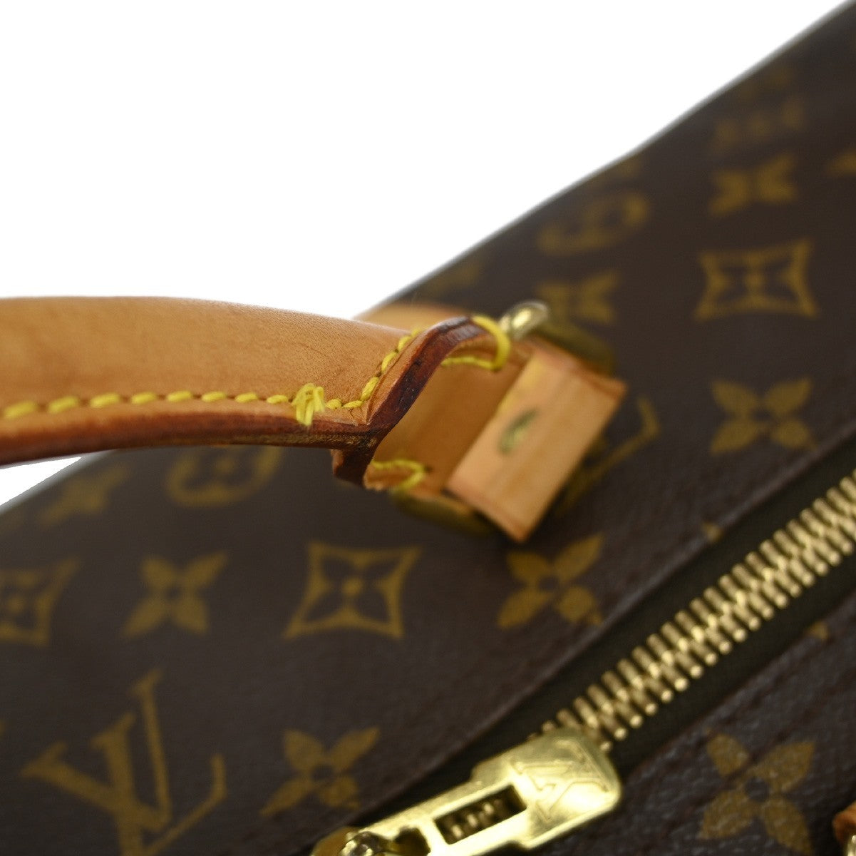 Louis Vuitton Keepall Bag Monogram Canvas, BROWN, CANVAS, Travel bag