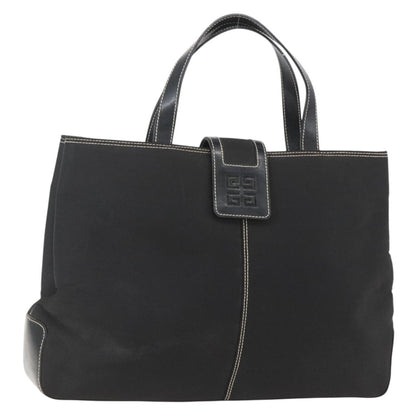 Givenchy Vintage Handbag Canvas, BLACK, CANVAS, Handbag