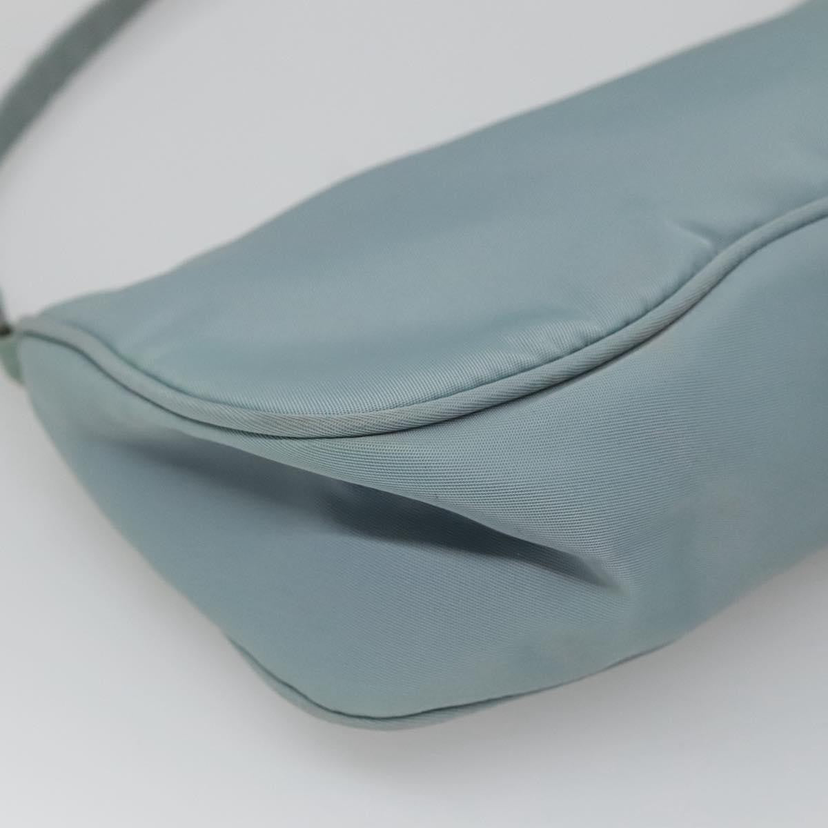Prada Pochette Shoulder Bag Tessuto, BLUE, NYLON, Clutche & pouche