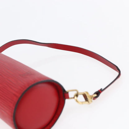 Louis Vuitton Soufflot Pochette Epi Leather, RED, LEATHER, Clutche & pouche