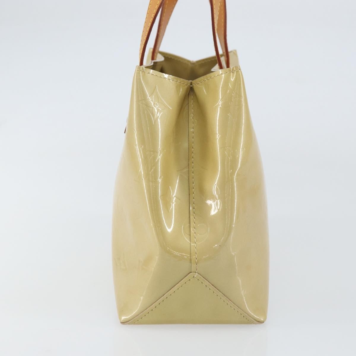 Louis Vuitton Reade Handbag Monogram Vernis, BEIGE, PATENT_LEATHER, Handbag