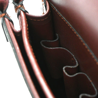 cartier Must de Cartier Shoulder Bag Leather, Burgundy, Leather, Shoulder Bag