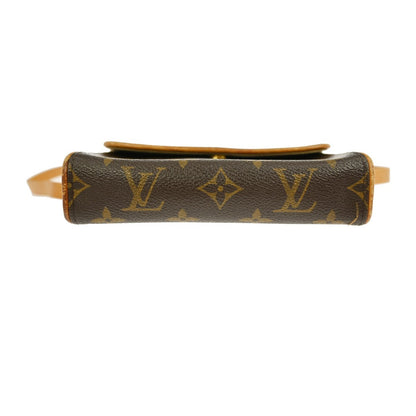 Louis Vuitton Florentine Waist Bag Monogram Canvas, BROWN, CANVAS, Clutche & pouche