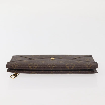 Louis Vuitton Origami Wallet Monogram Canvas, BROWN, CANVAS, Wallets