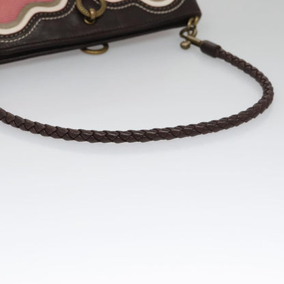 Bottega Veneta Vintage Shoulder Bag Canvas, PINK, CANVAS, Shoulder bag